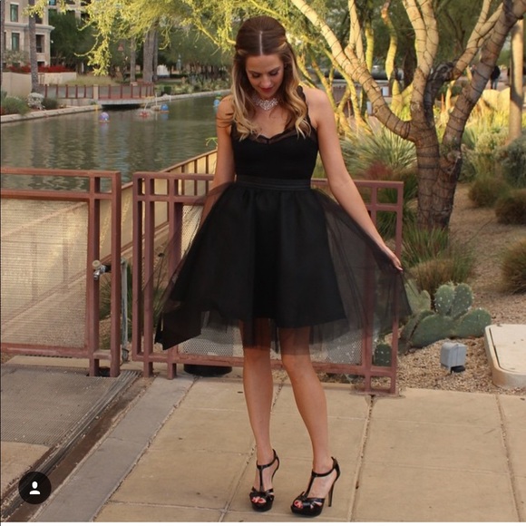 Hues of Ego Dresses & Skirts - Hues of Ego Custom-made Black Tulle Skirt Hues of Ego Dresses & Skirts - Hues of Ego Custom-made Black Tulle Skirt